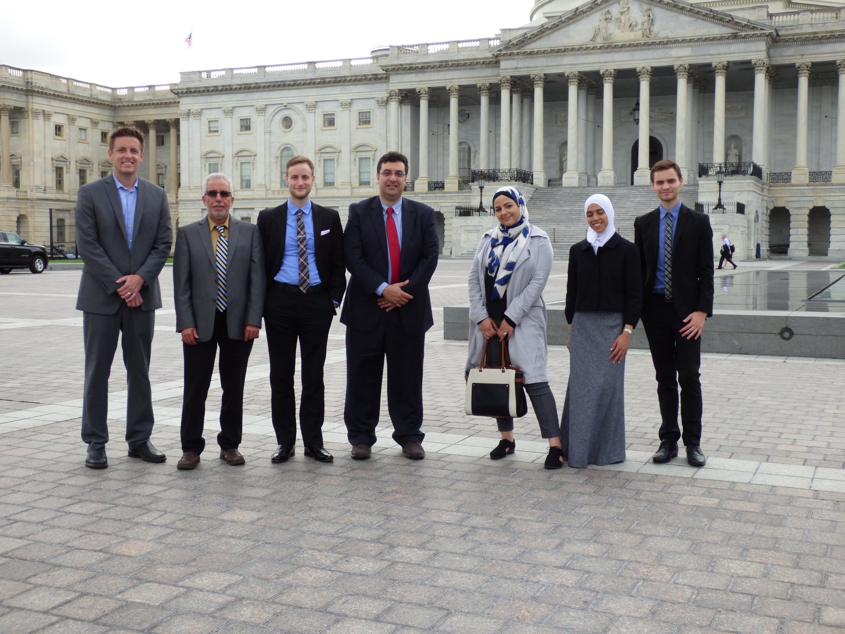 ARCS Representatives in front of Capitol