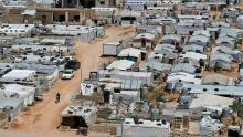 Syrian refugees camps in Arsal town in Lebanon published by the Associated Press on June 16, 2019